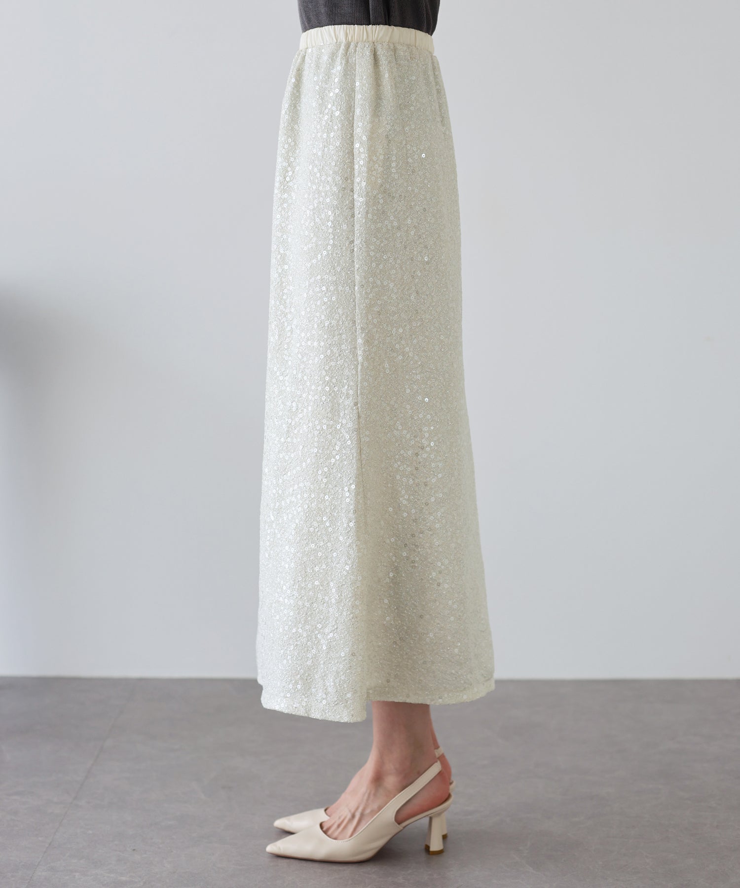【SALE】スパンコールラメマーメイドスカート