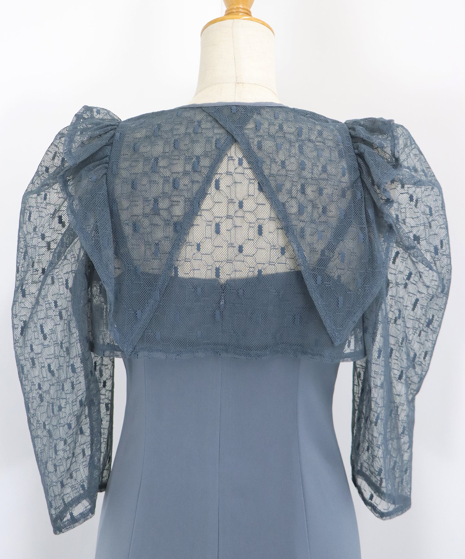 【TIME SALE】フリルレースボレロ×マーメイドワンピースドレス