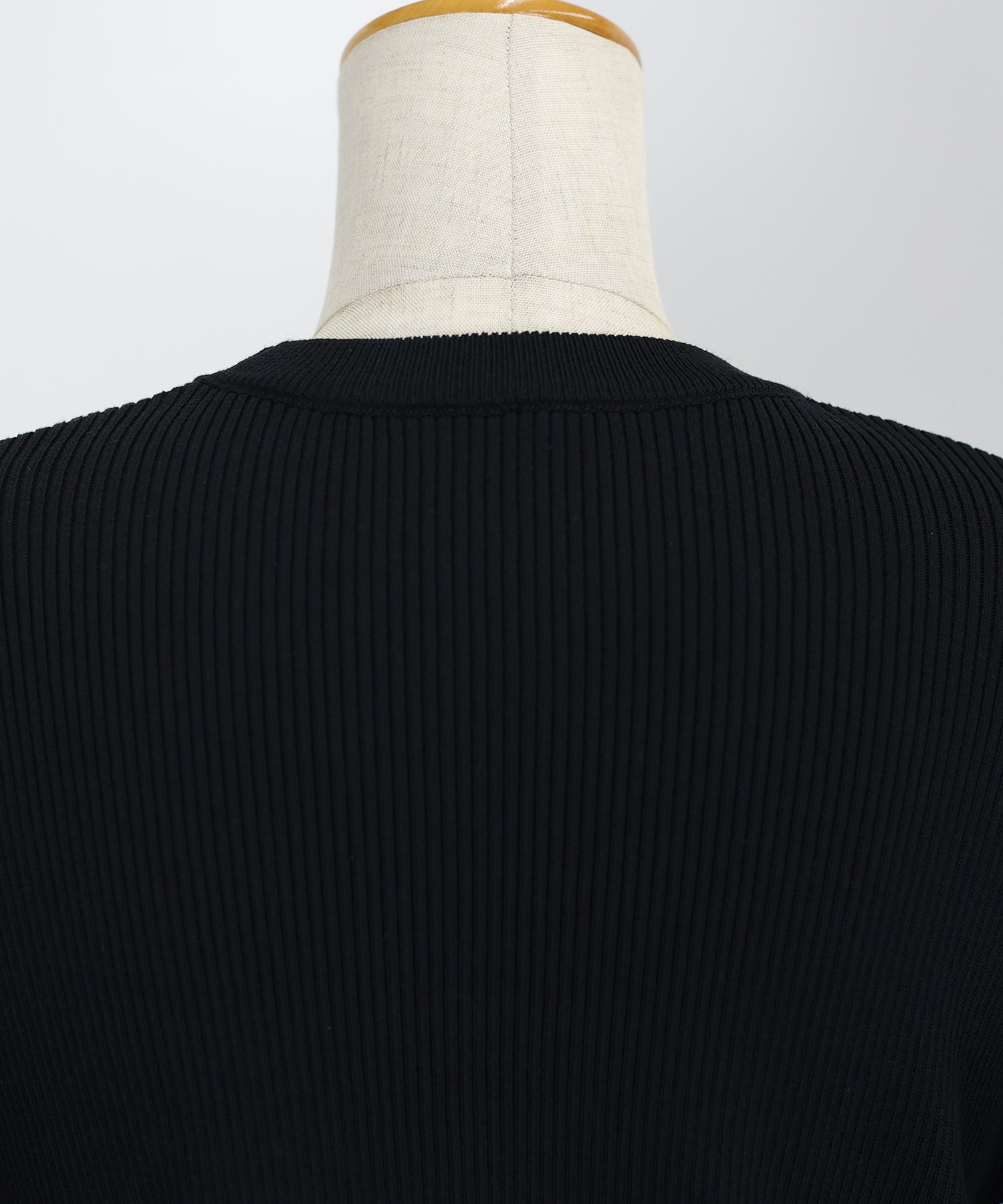 【SALE】チュールニットドッキングワンピース