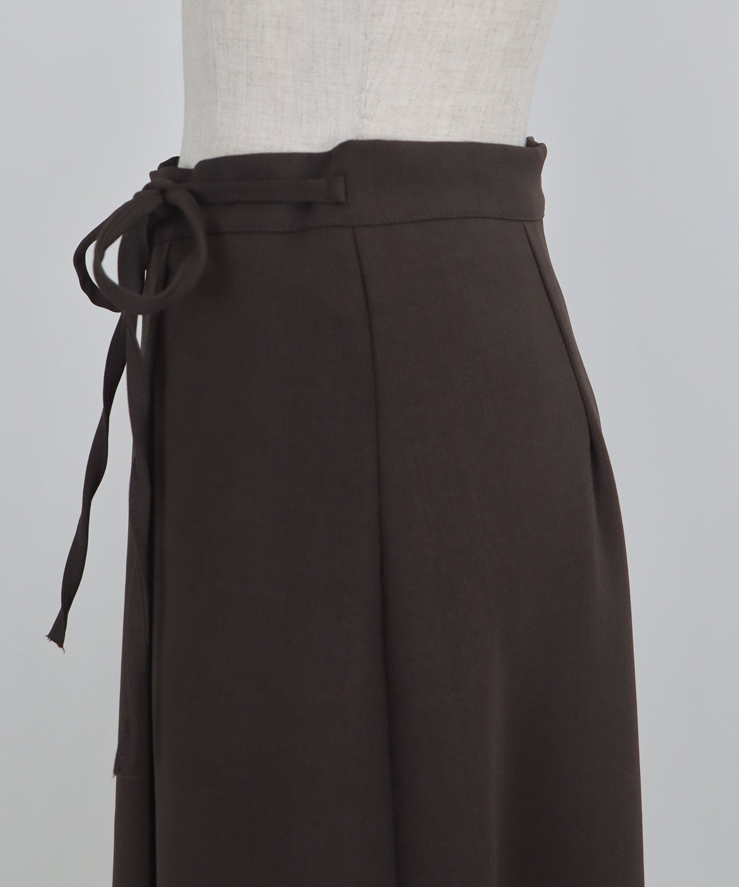 【SALE】サイドリボンIラインスカート