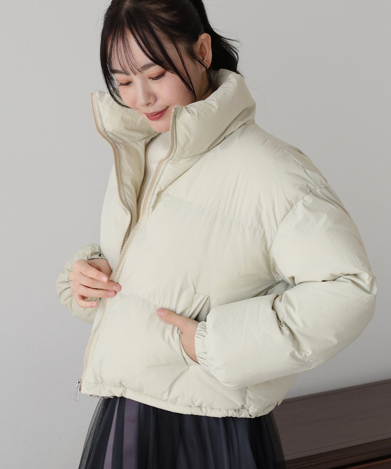 【TIME SALE】ショートダウンジャケット