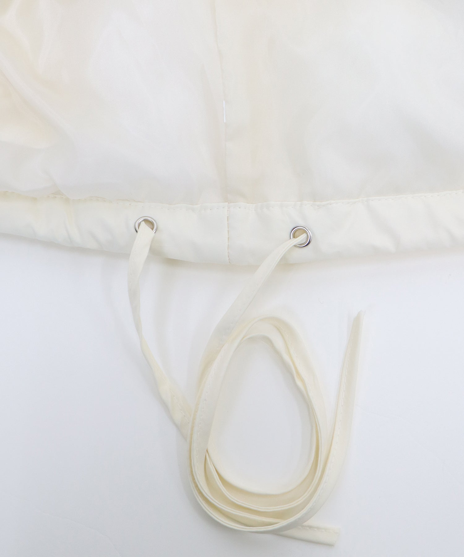 【TIME SALE】リボン付ショートダウン