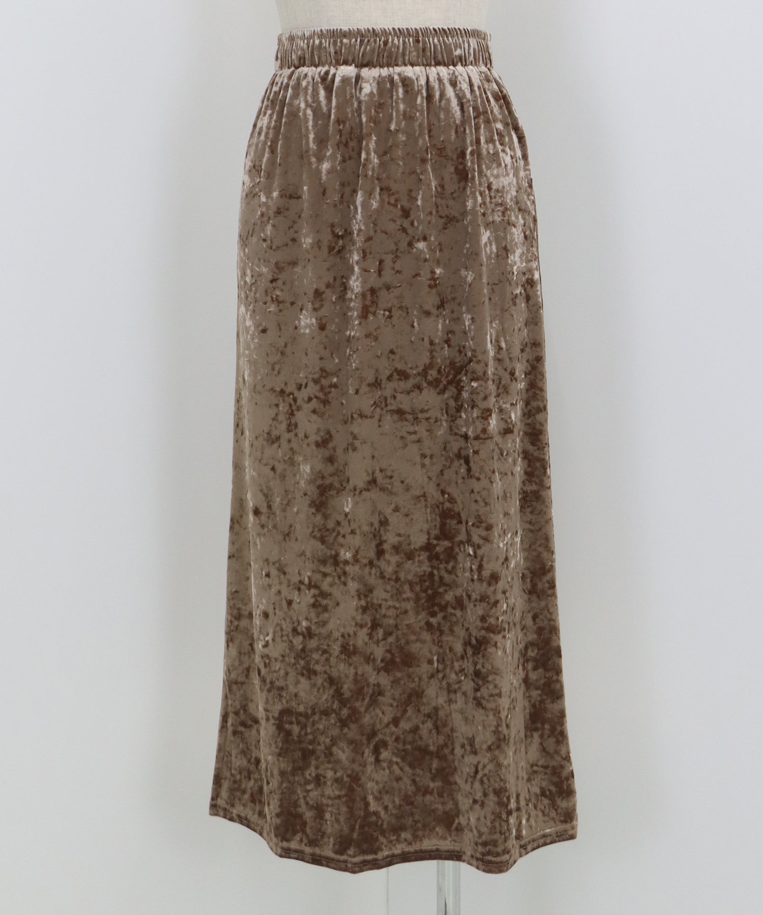 【SALE】クラッシュベロアスカート【ネコポス】