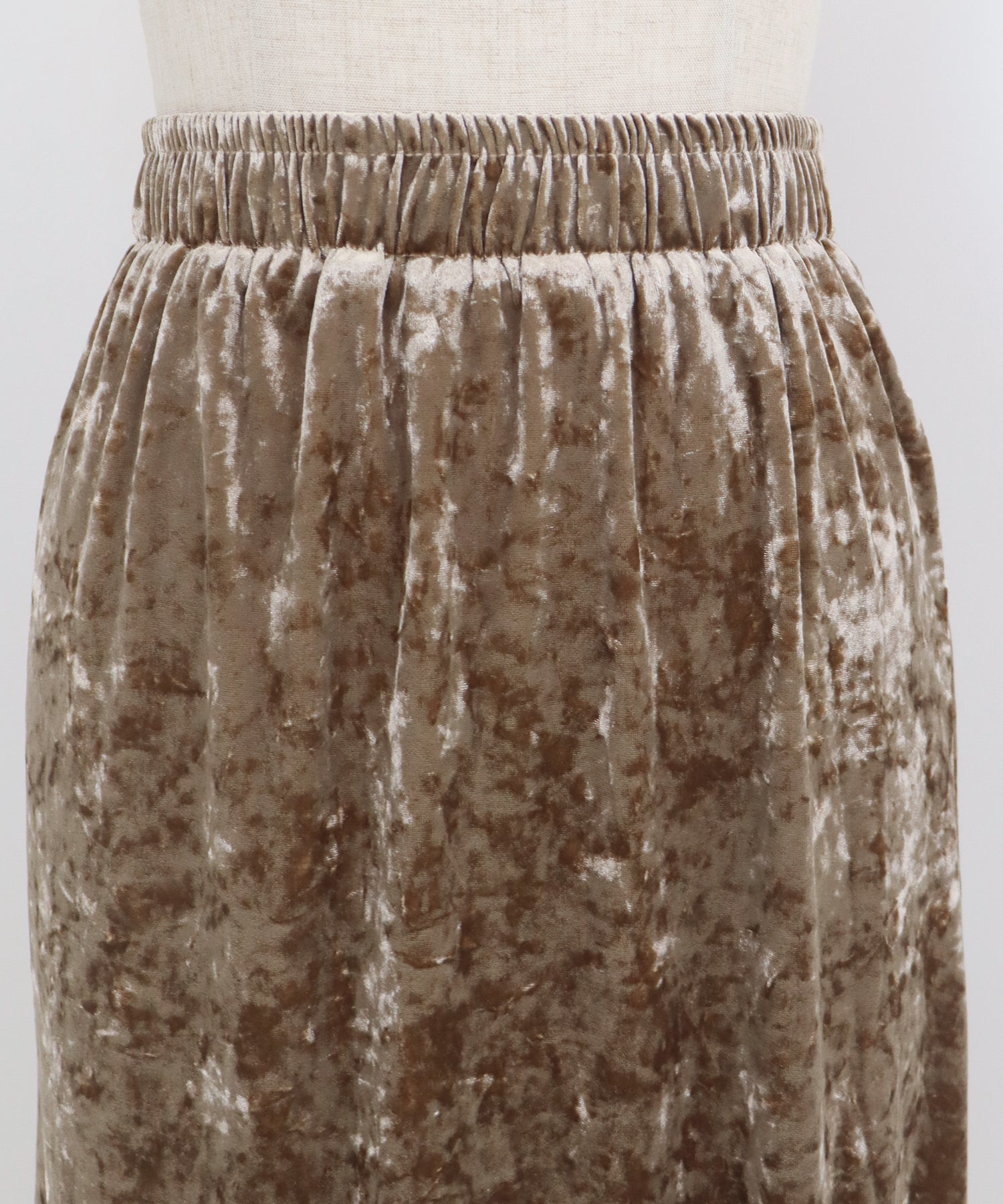 【SALE】クラッシュベロアスカート【ネコポス】