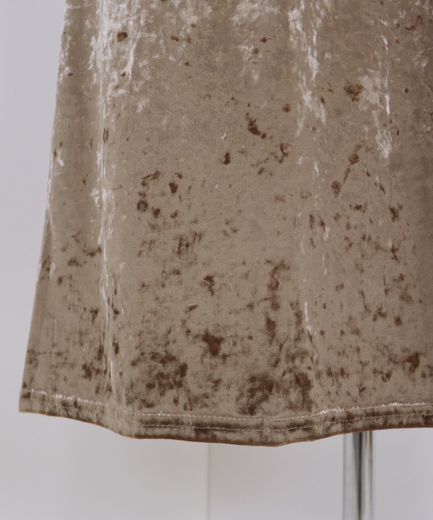 【SALE】クラッシュベロアスカート【ネコポス】