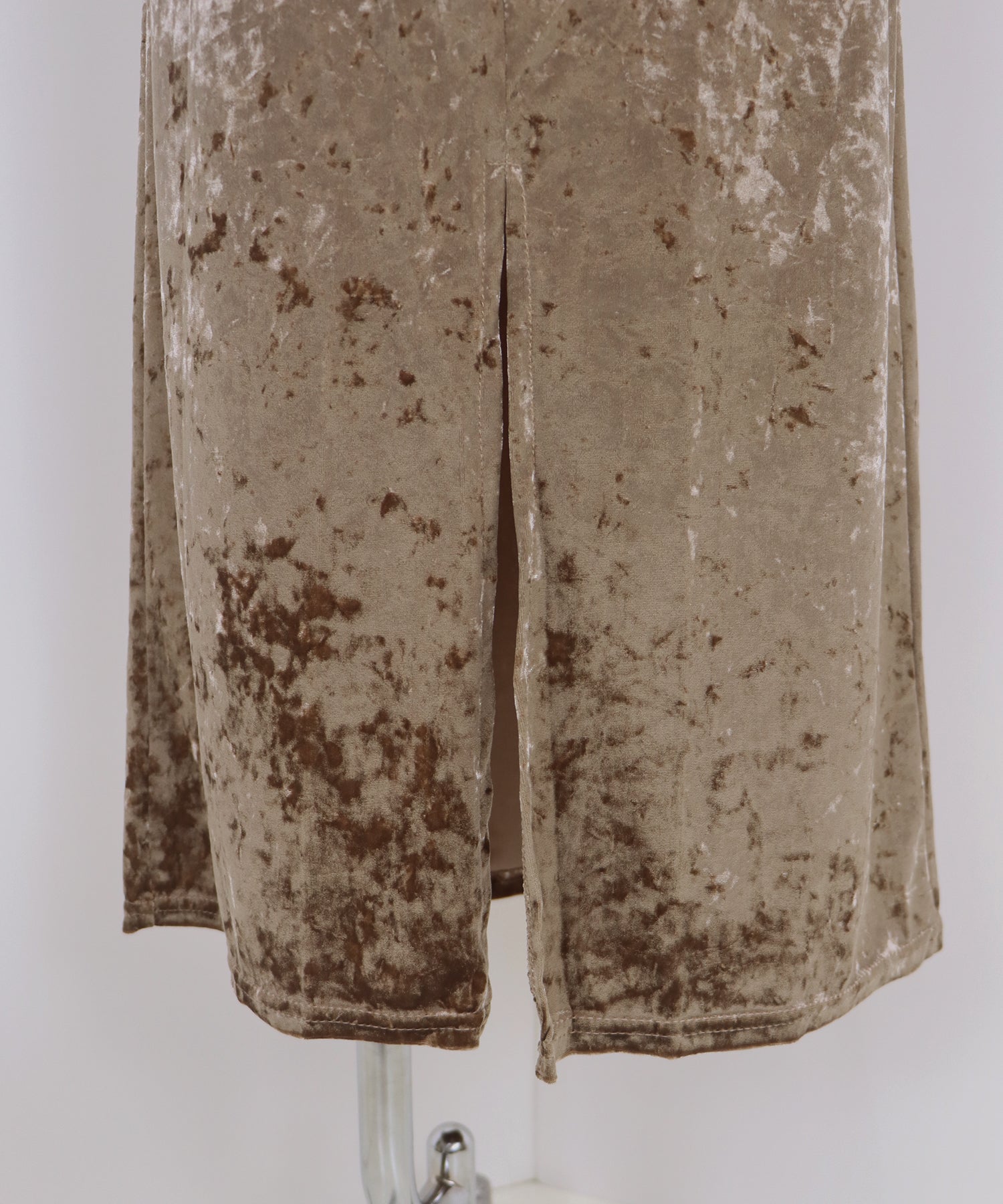 【SALE】クラッシュベロアスカート【ネコポス】