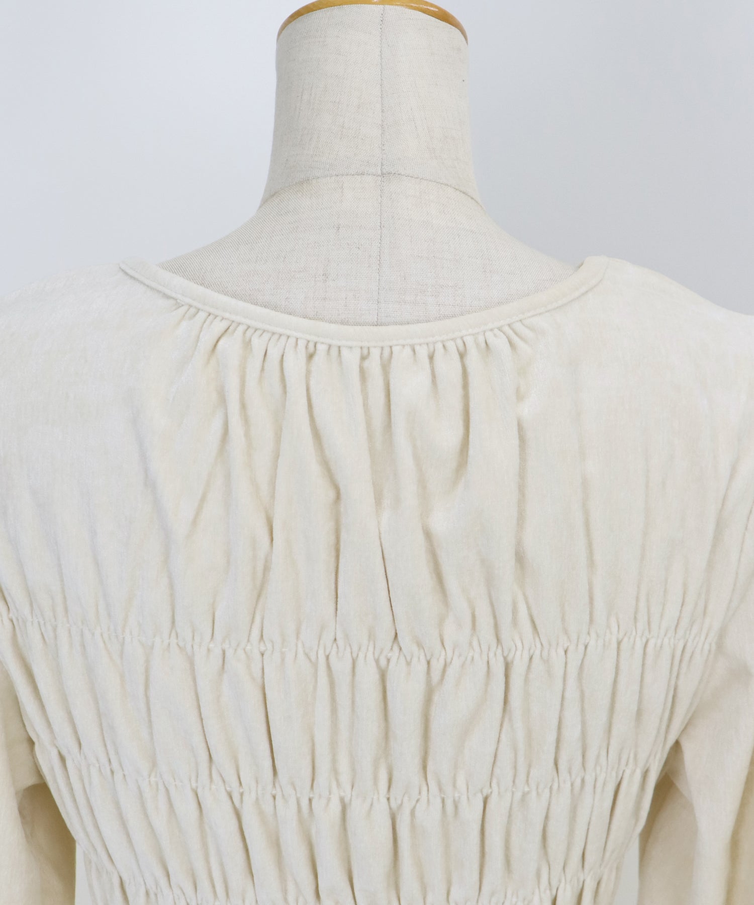 ベロアシャーリングワンピース