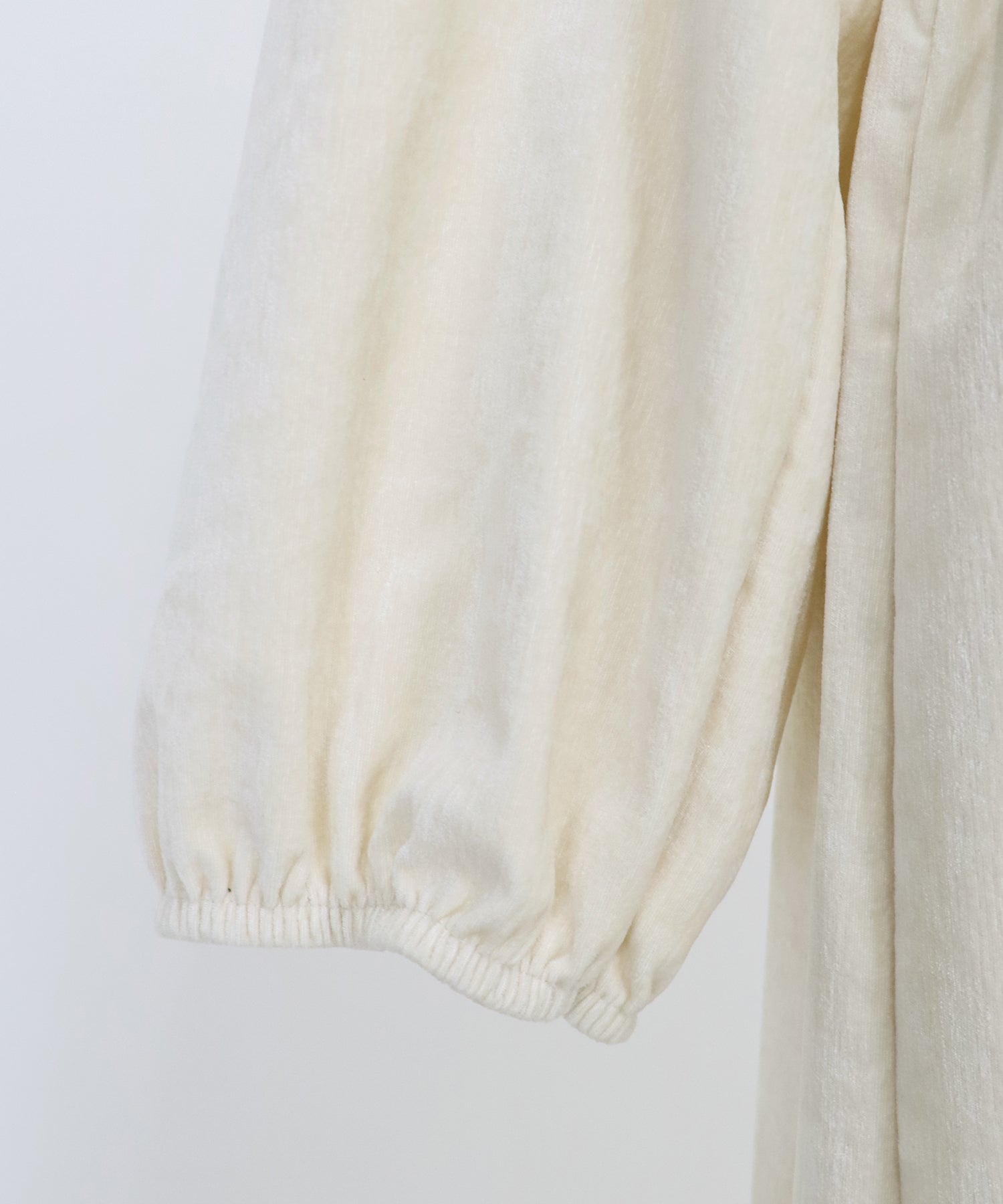 ベロアシャーリングワンピース