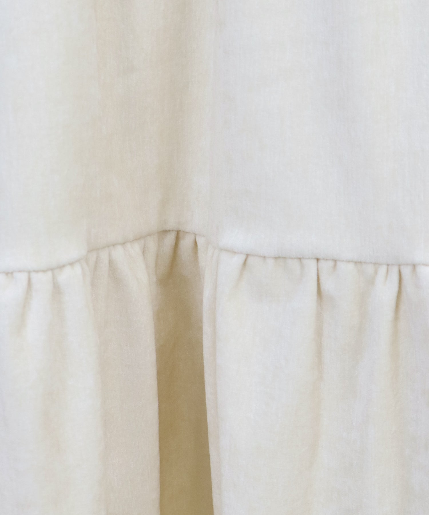 ベロアシャーリングワンピース