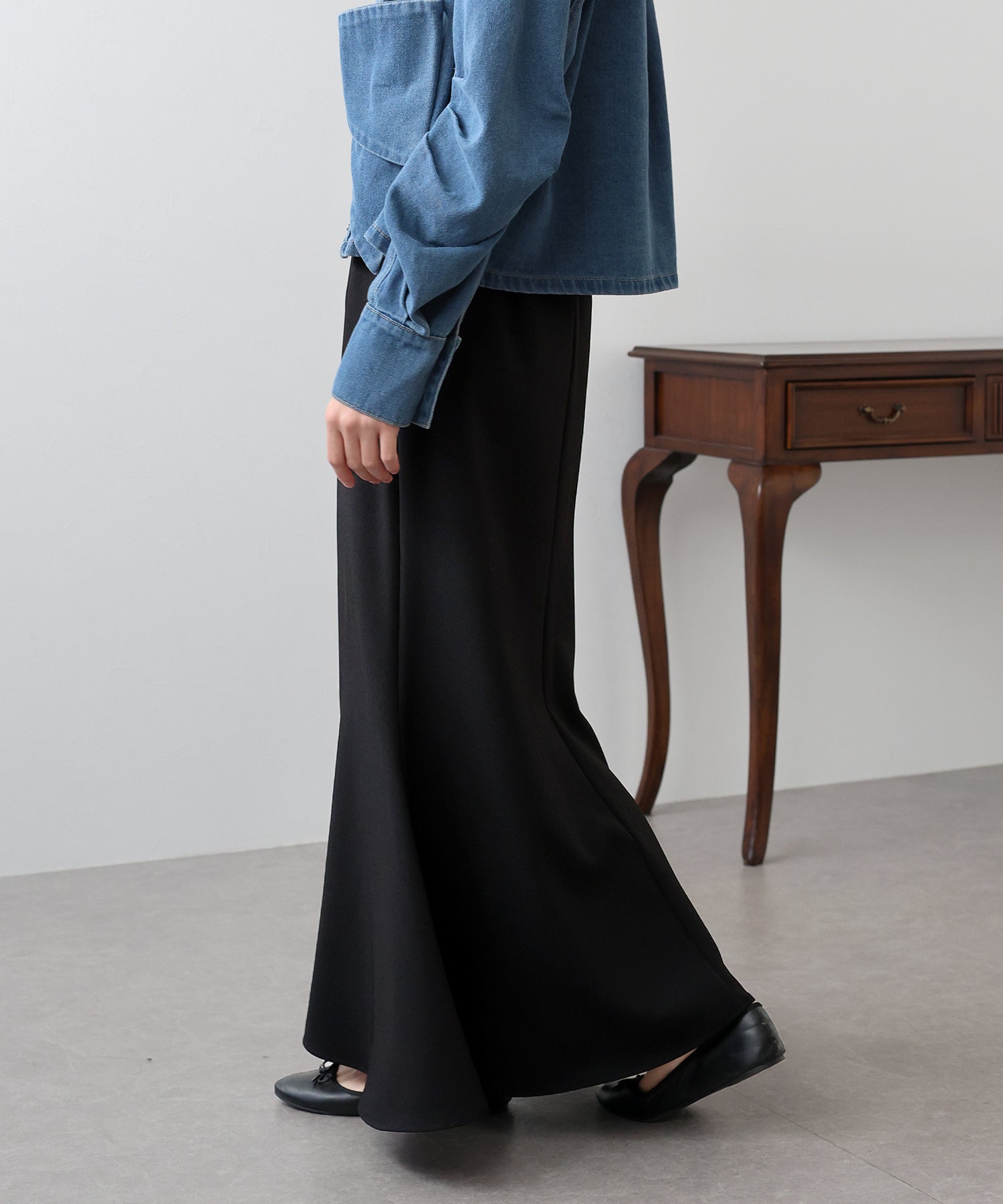 【SALE】ハイウエストマーメイドスカート