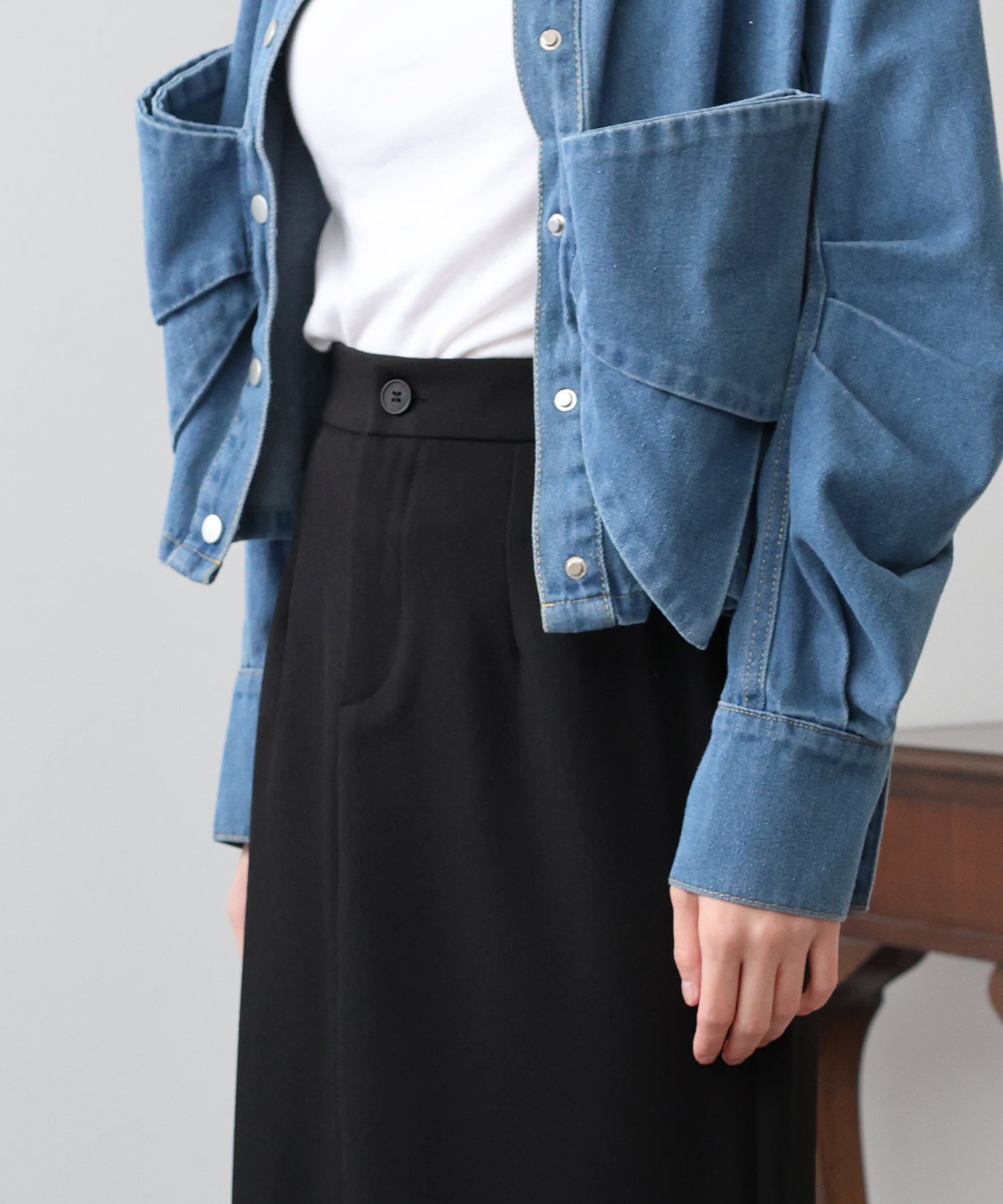 【SALE】ハイウエストマーメイドスカート