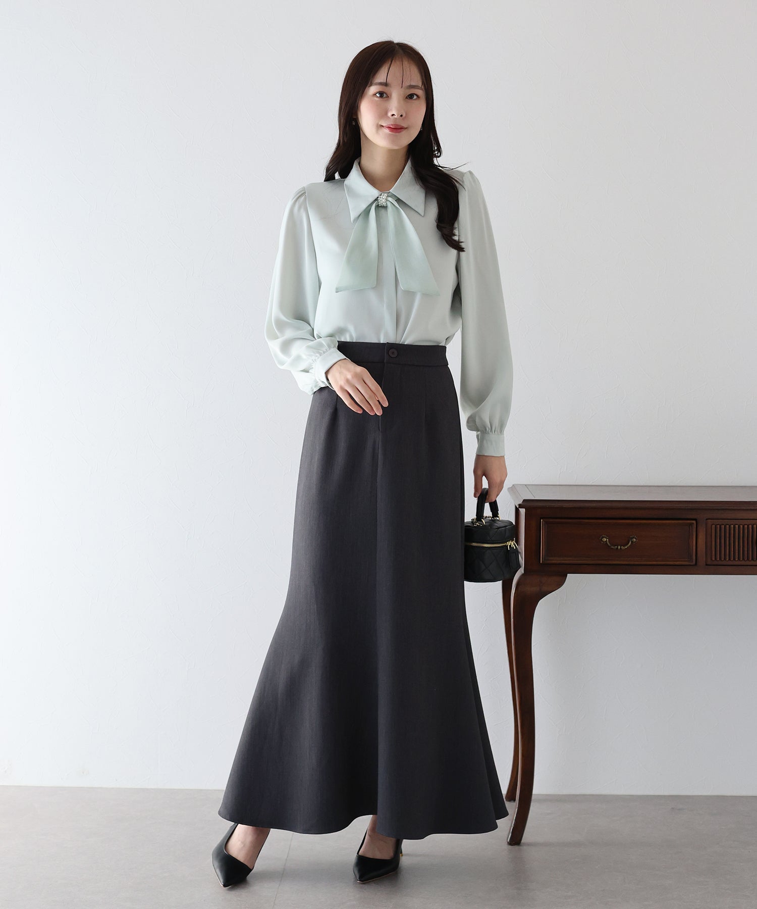 【SALE】ハイウエストマーメイドスカート