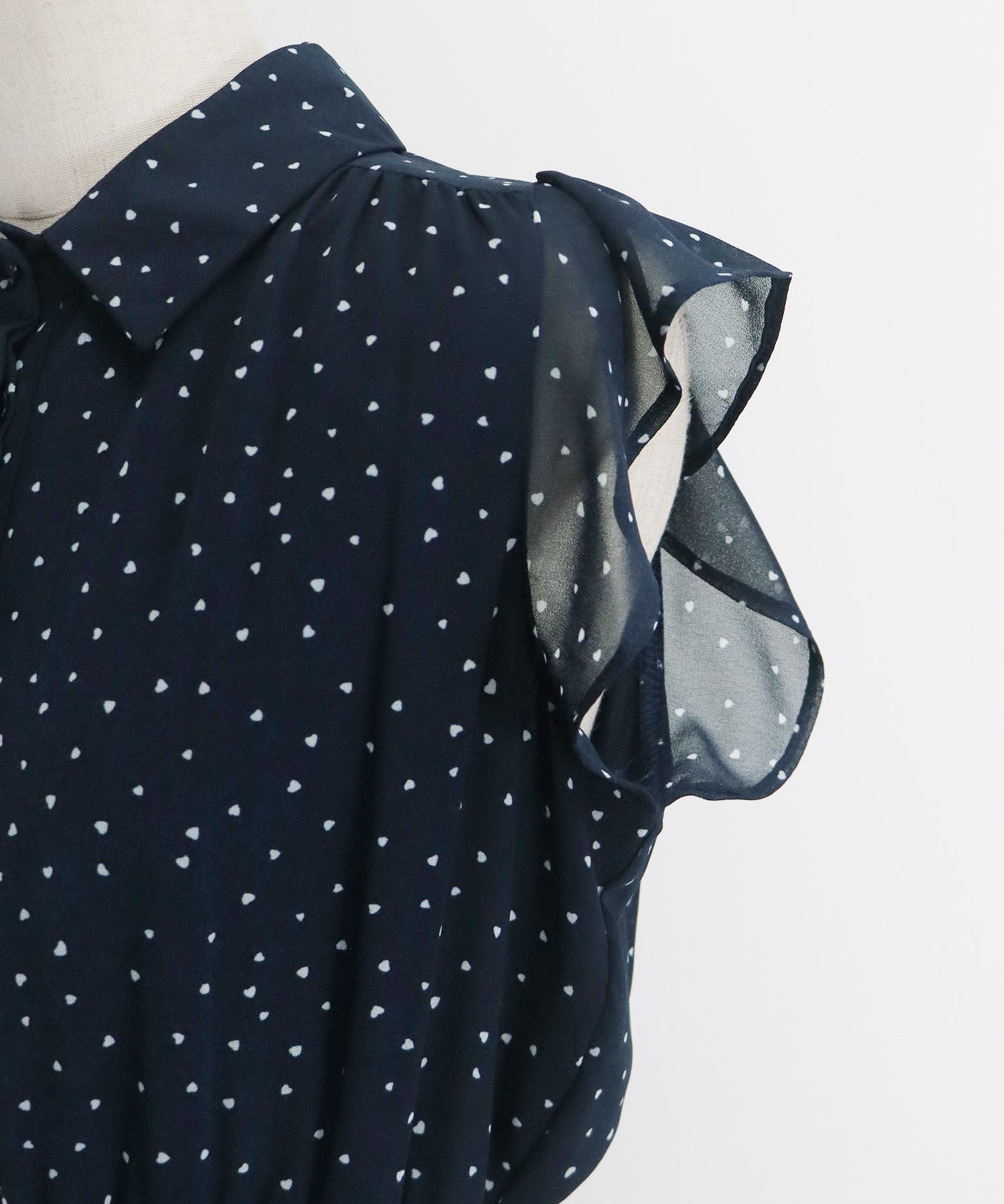 【TIME SALE】プリントフリルワンピース