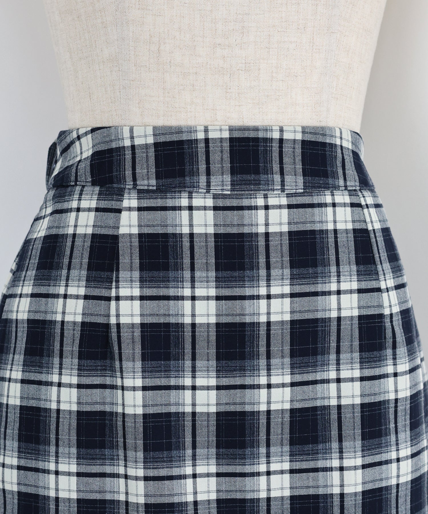 【SALE】チェック柄タイトスカート