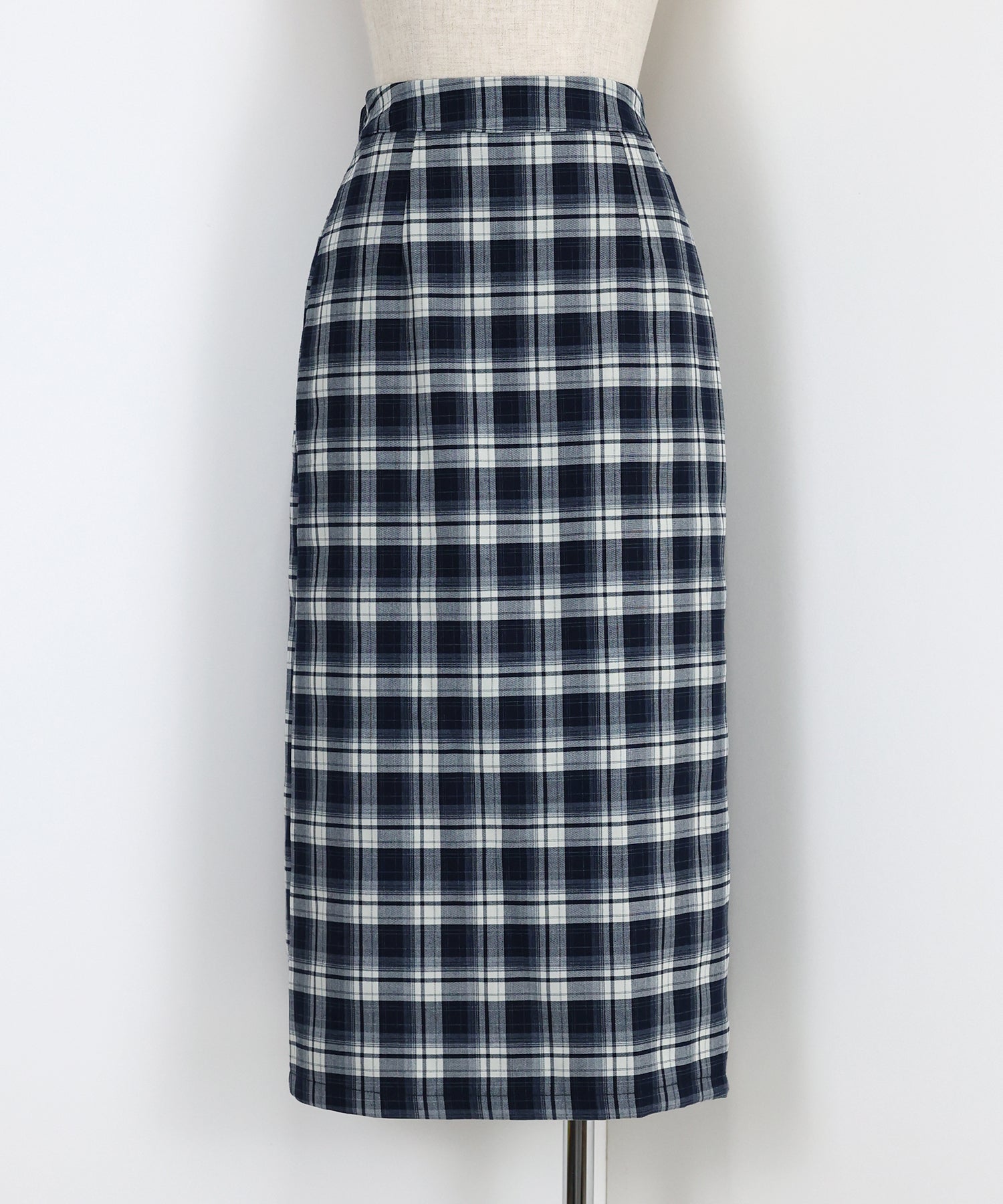 【SALE】チェック柄タイトスカート