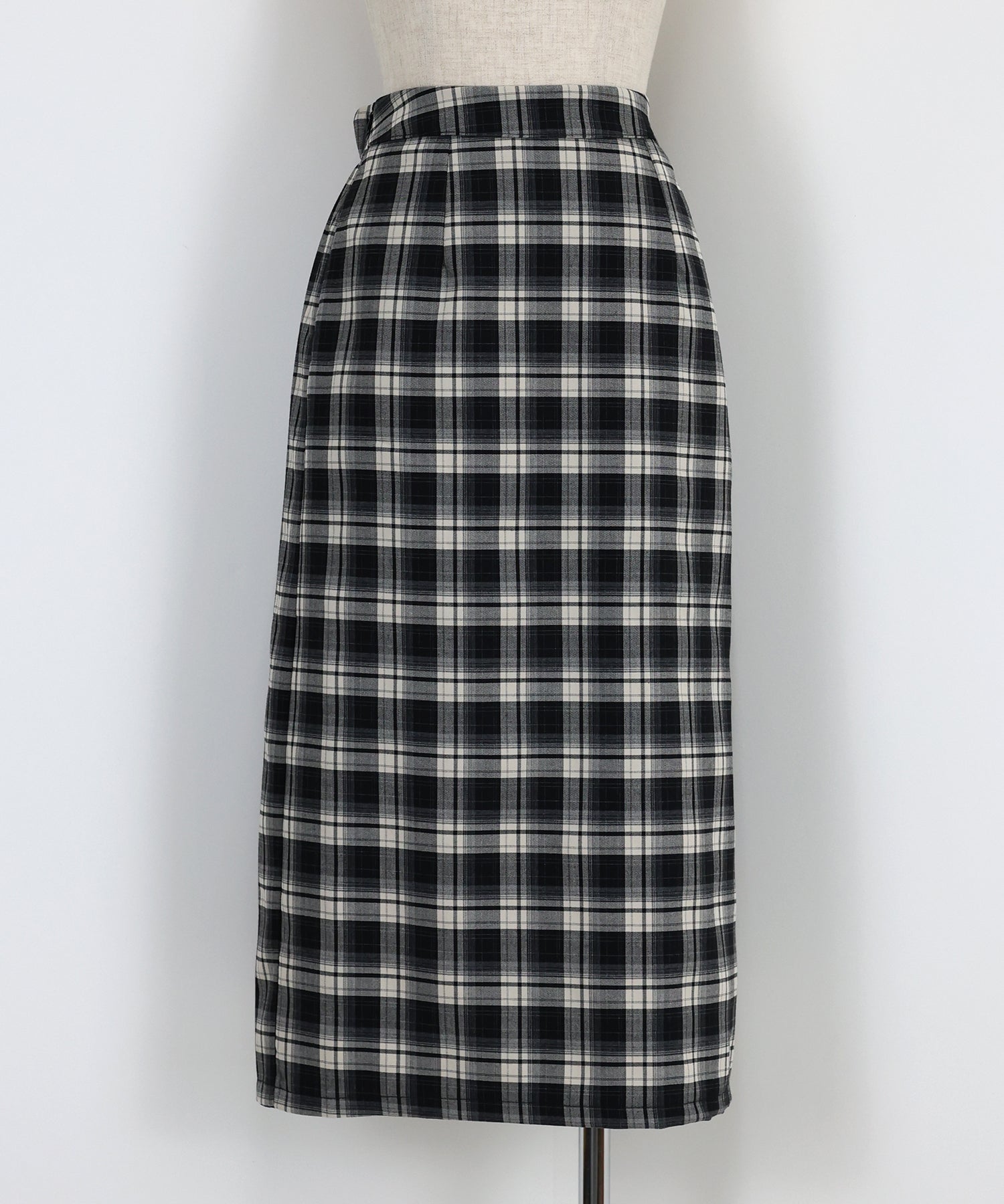 【SALE】チェック柄タイトスカート