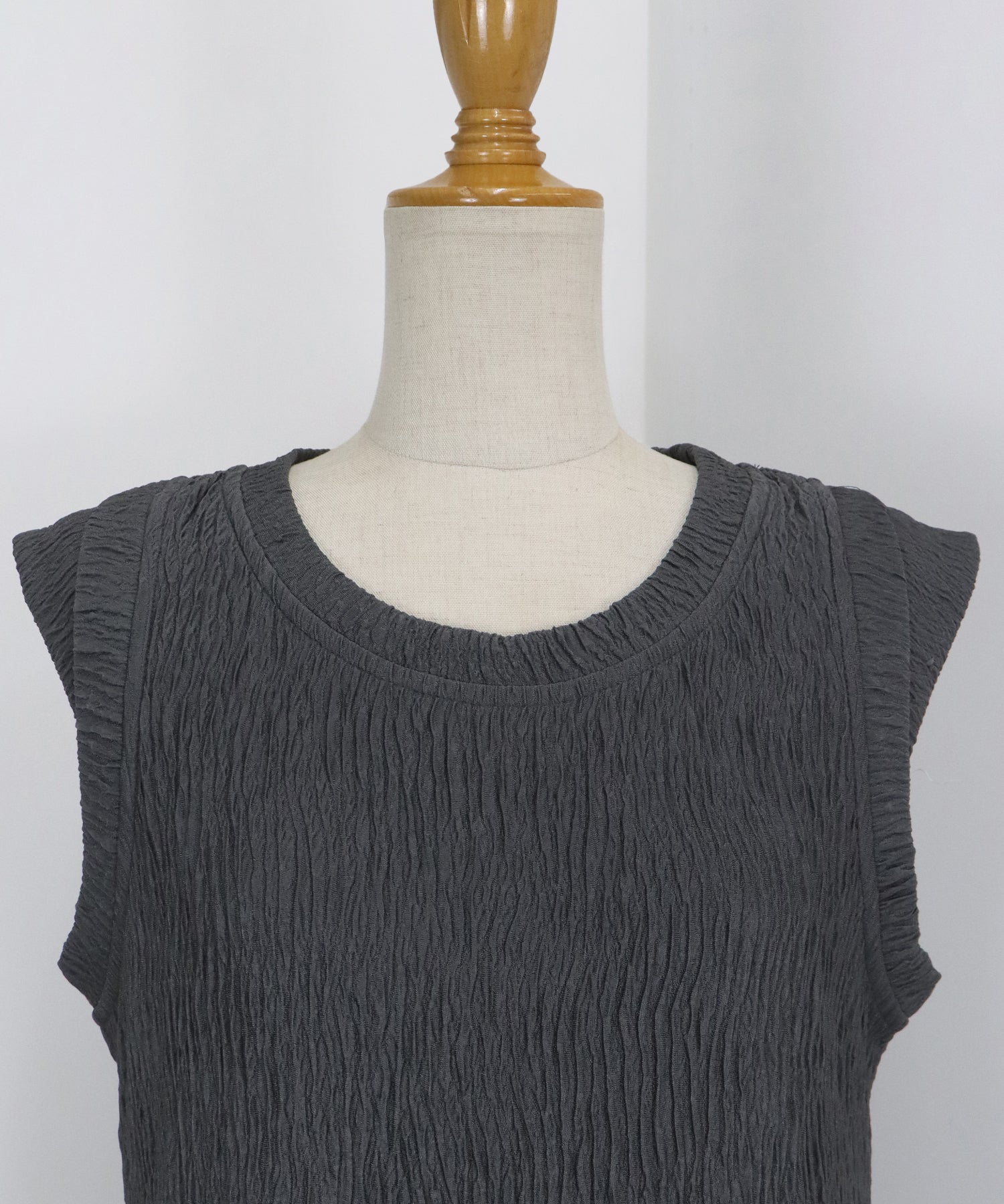 【SALE】フレンチスリーブプリーツワンピース