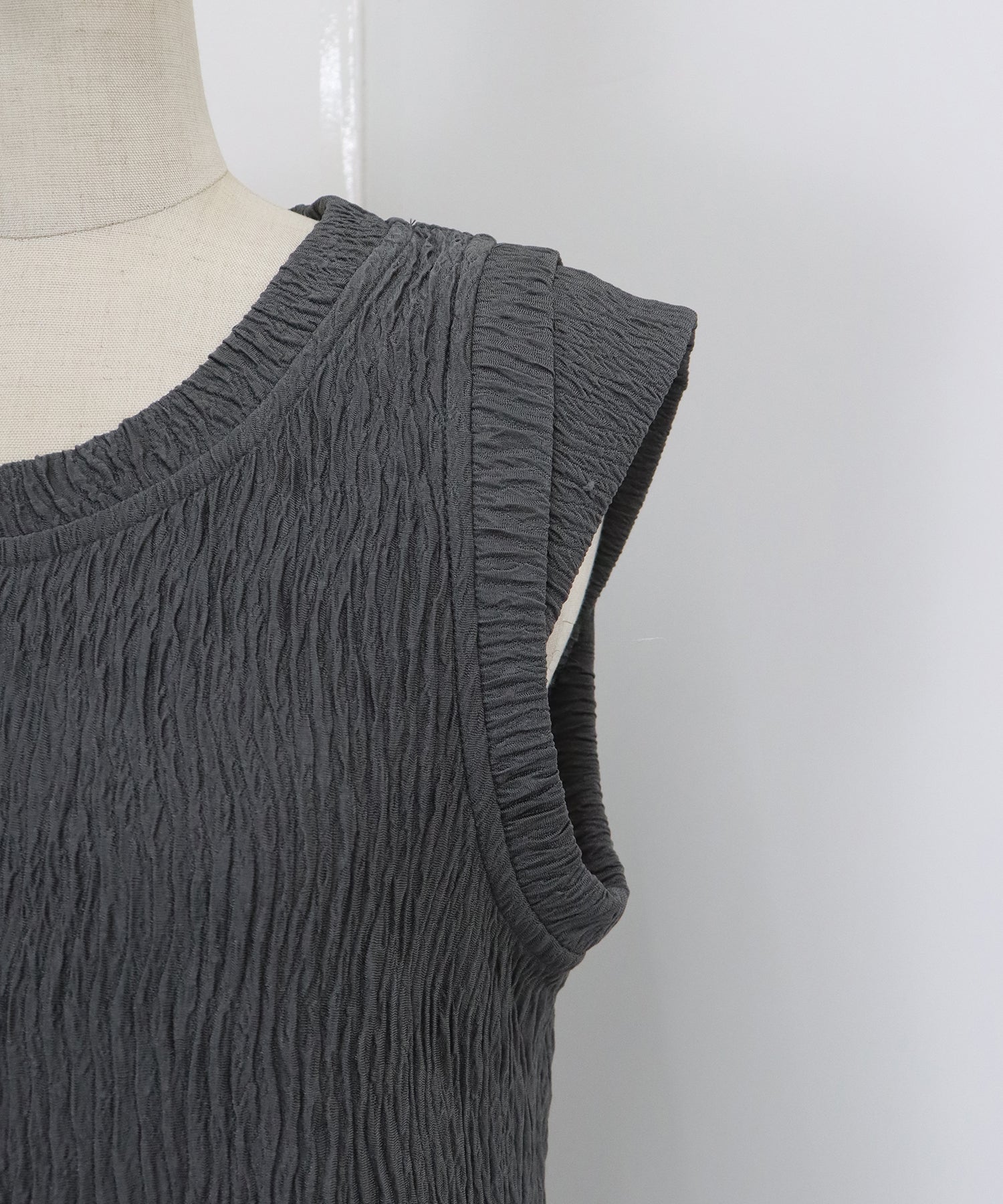 【SALE】フレンチスリーブプリーツワンピース