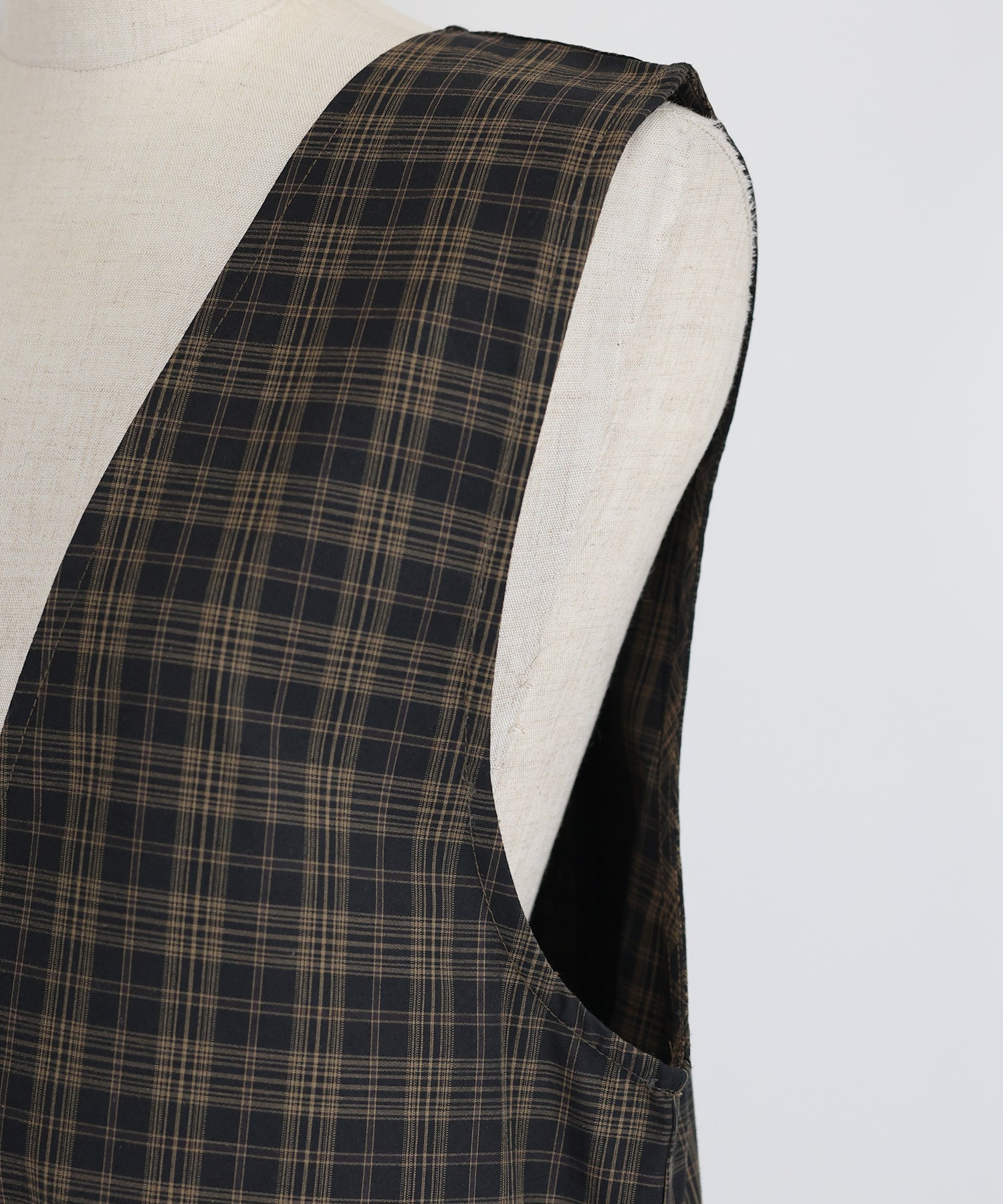 【TIME SALE】チェックジャンパースカート