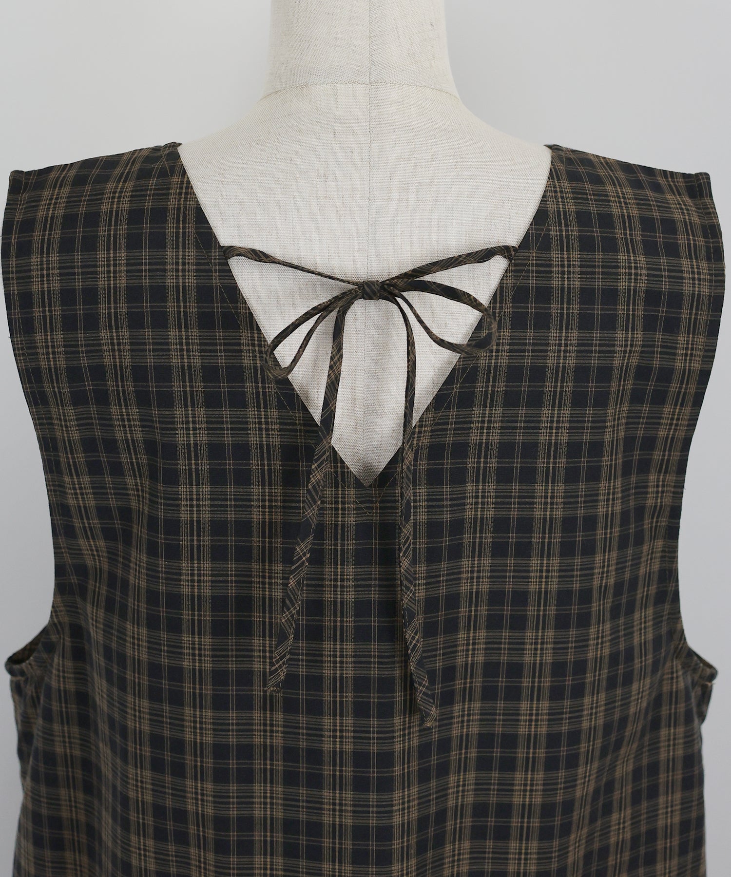 【TIME SALE】チェックジャンパースカート