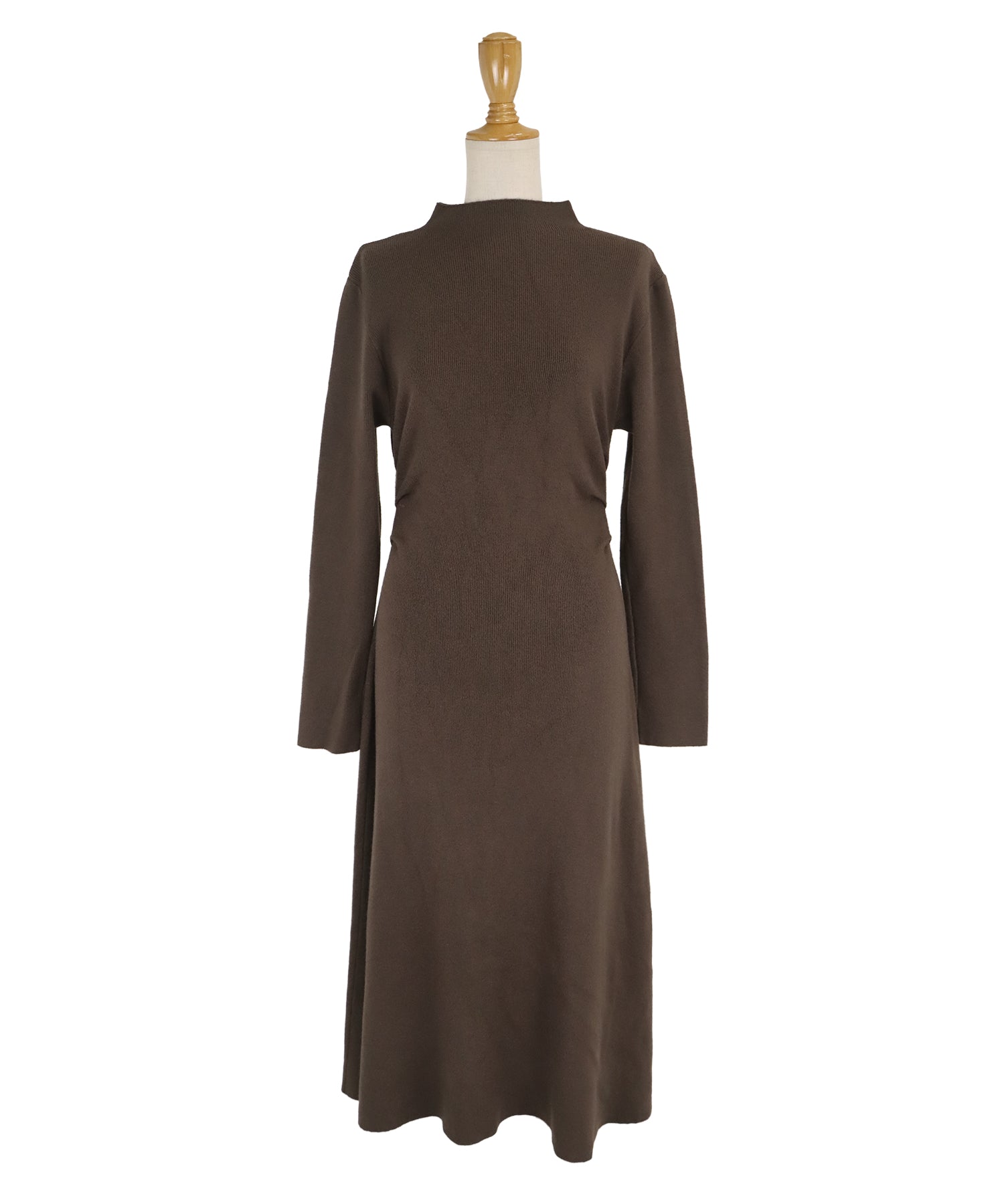 サイドタックニットワンピース